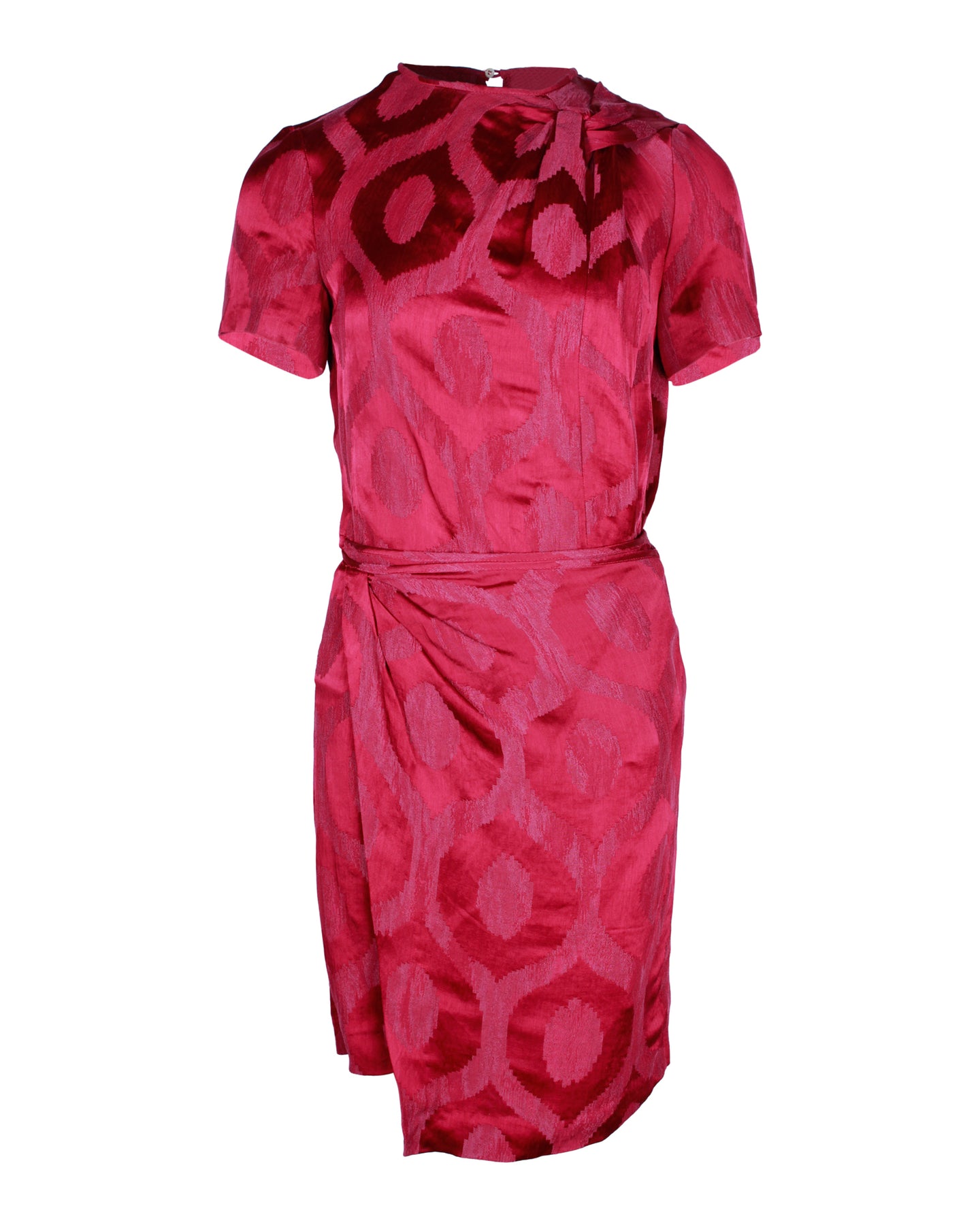 Isabel Marant Servane Mini Wickelkleid aus roter Viskose