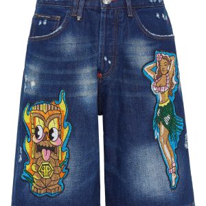 5-Tasche Denim Shorts Hawaii