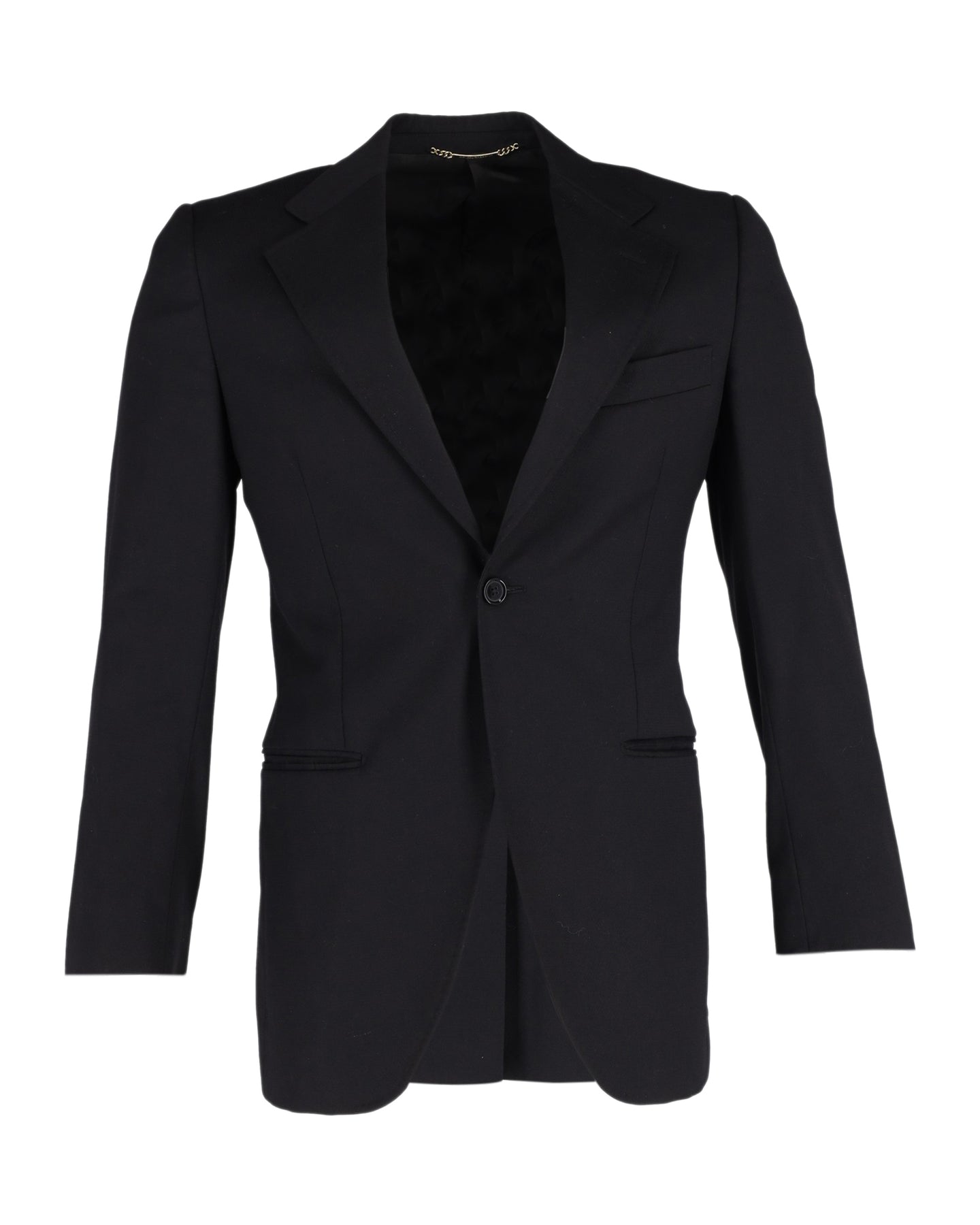 Dolce & Gabbana Blazer aus schwarzer Wolle