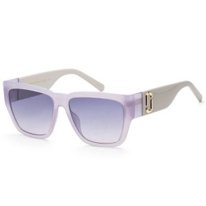 Marc Jacobs Damen 57mm violett grau Sonnenbrille