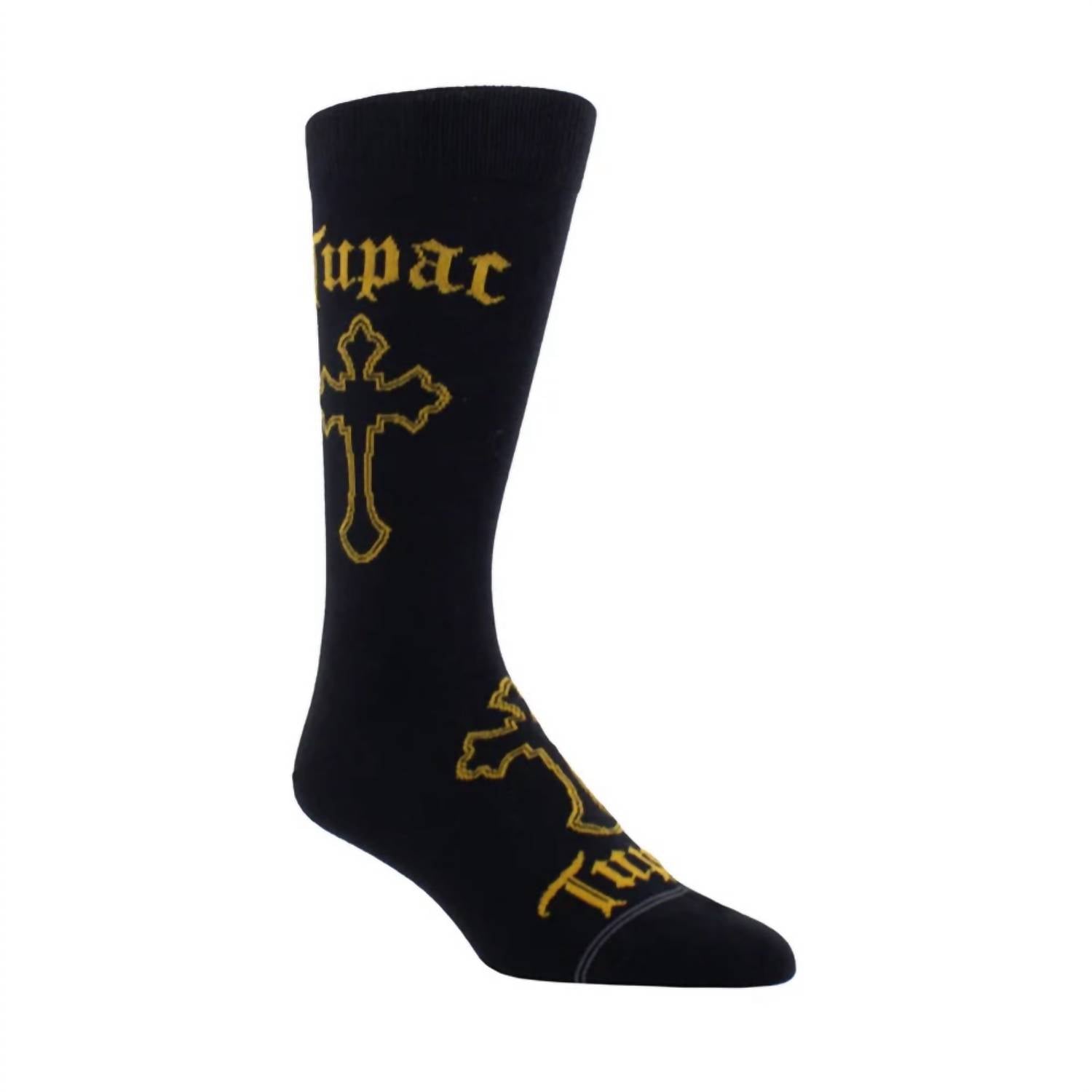 Herren Tupac Sock Geschenkbox in Schwarz