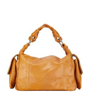Bottega Veneta Leder Cocker Hobo Schultertasche