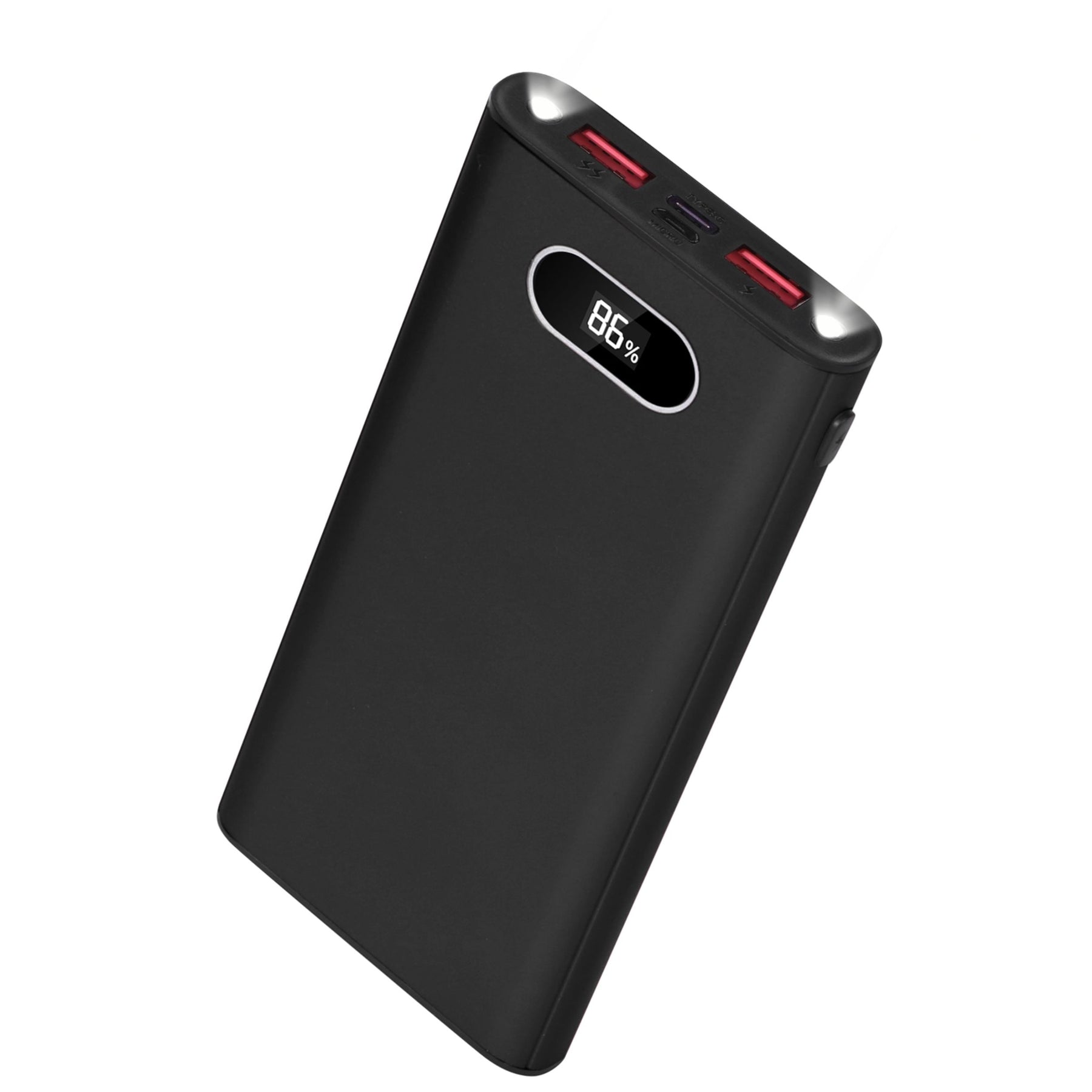 22.5W Super Schnelllade Power Bank – 20000mAh, LED-Anzeige, Taschenlampe – iPhone Samsung