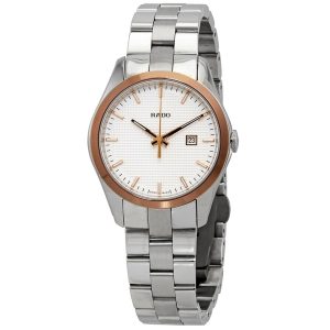 Rado Damen Hyperchrome Silber Dial Uhr