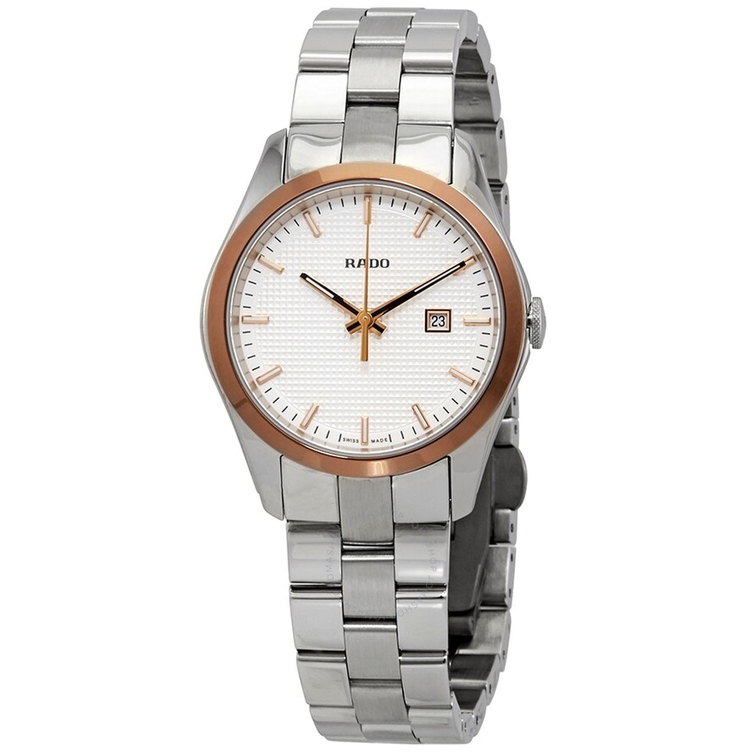 Rado Damen Hyperchrome Silber Dial Uhr