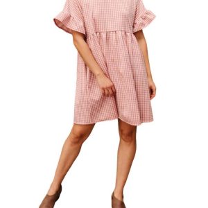 Best Is Yet To Come Kleid in rosa