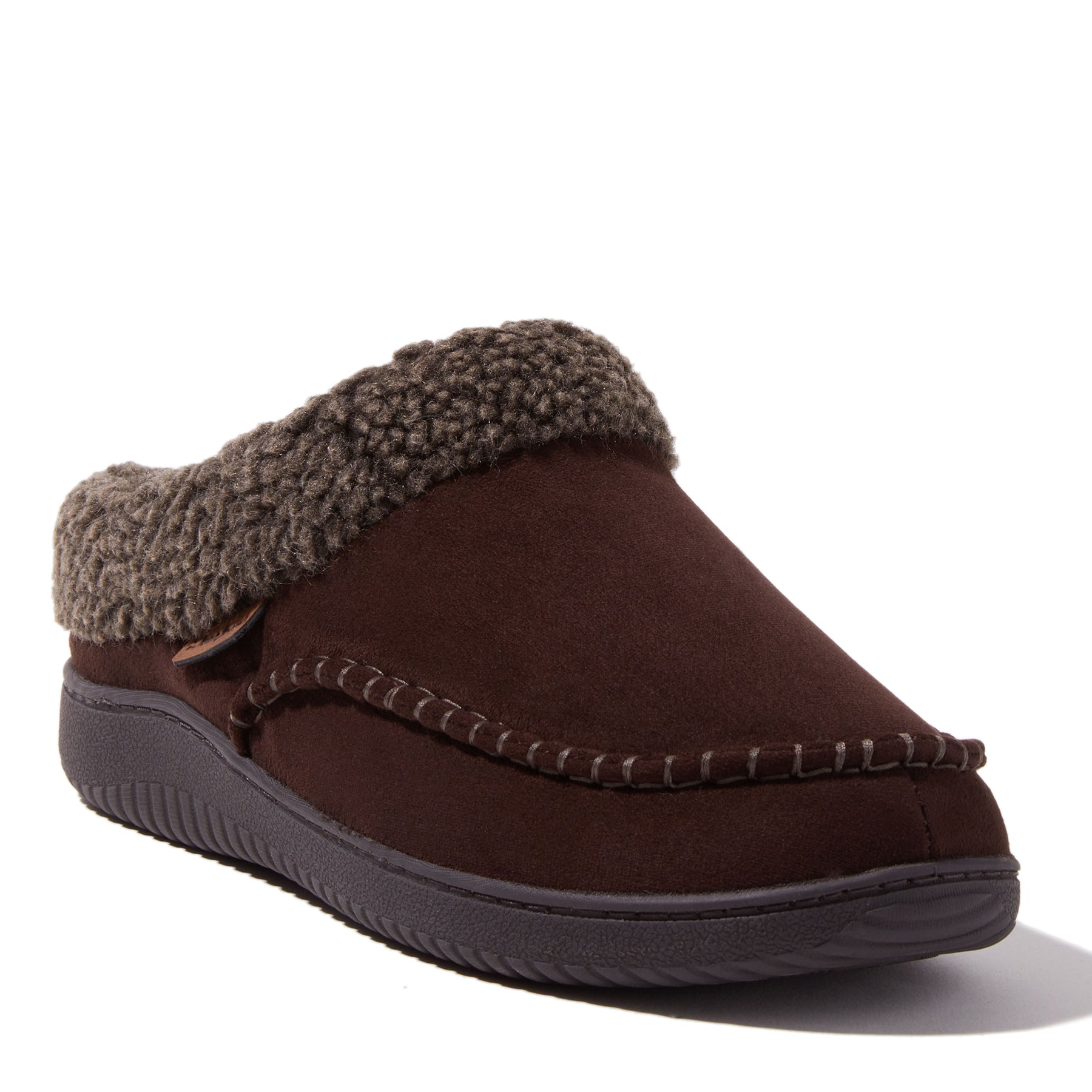 Dearfoams Herren Marshall Microsuede Mokassin Toe Clog