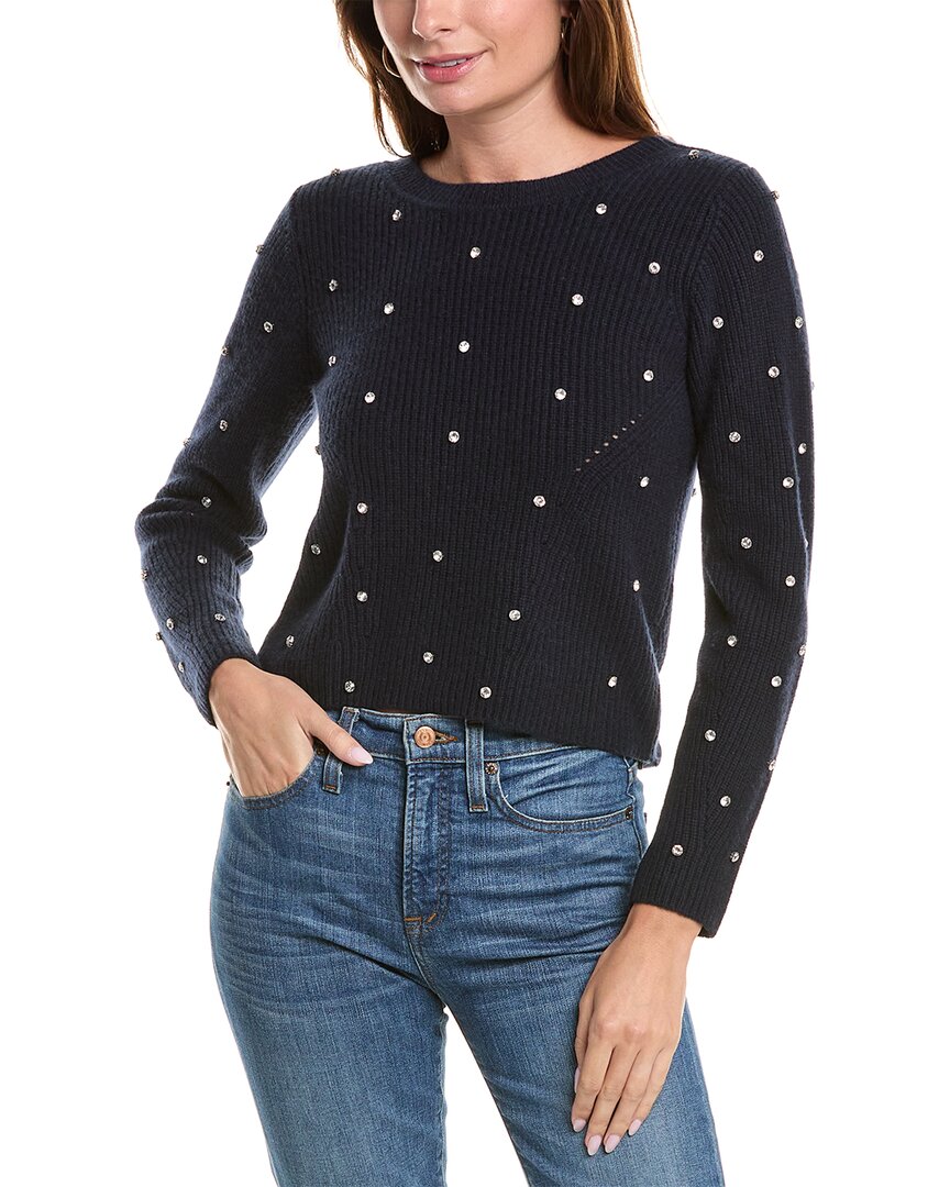 Elie Tahari V-Wrap Kaschmirpullover
