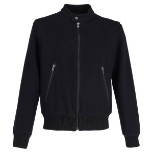 Maison Margiela Varsity Jacke Größe in Marineblau Wolle 7748651188284