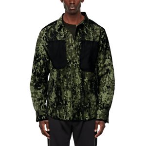 Camouflage Jacke aus Baumwolle – Hemd