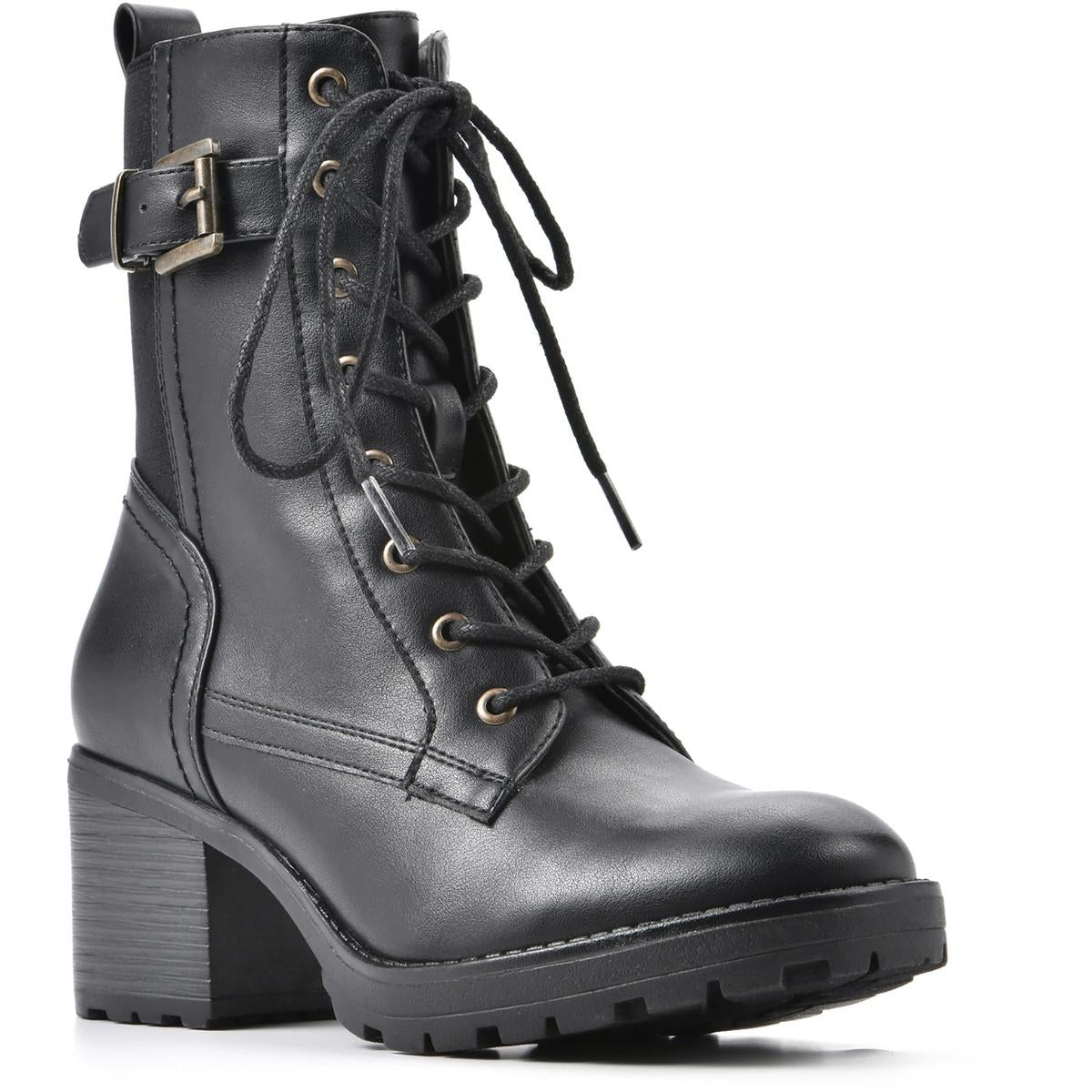 Schwarze Leder Pumps von Bradley Imitat – Stiefel