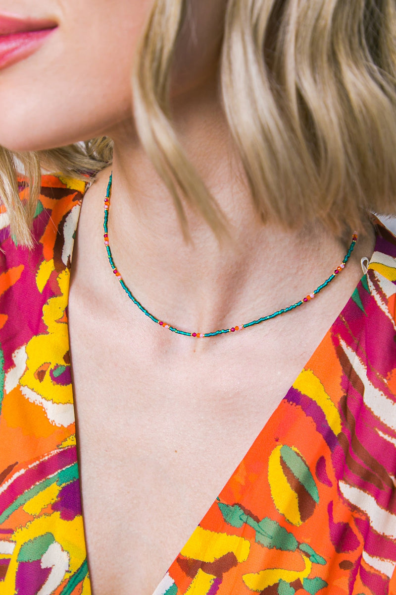 BOHO FLEX Grün CHOKER