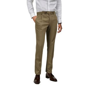Pleated Tencel Trouser Hosen