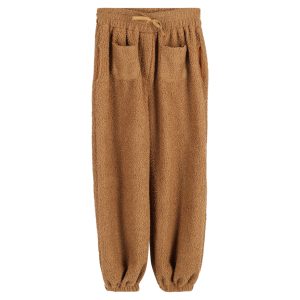 Frankie Shop Fuzzy Sweatpants in braunes Polyester