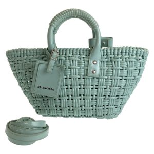 Balenciaga Emaille Korb Bistro XS Tragetasche