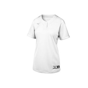 Mizuno Jugend Aerolite 2-Knopf Softball Jersey