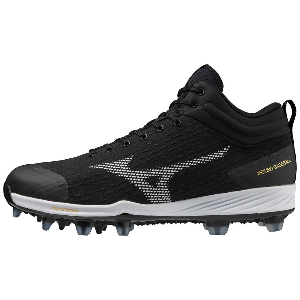 Mizuno Dominant 4 Mid TPU Herren geformte Baseball Cleat