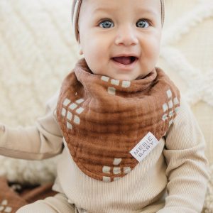 Kastanientextilien muslin bib