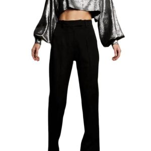 Rey Crop Top in Silber