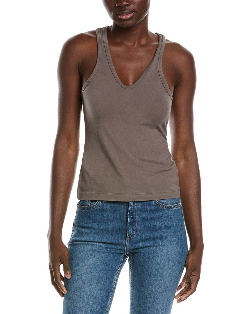 James Perse Cut Away Racerback-Tanktop