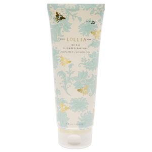 Wish Parfümiertes Duschgel – Sugared Pastille von Lollia für Unisex – 8 oz Duschgel