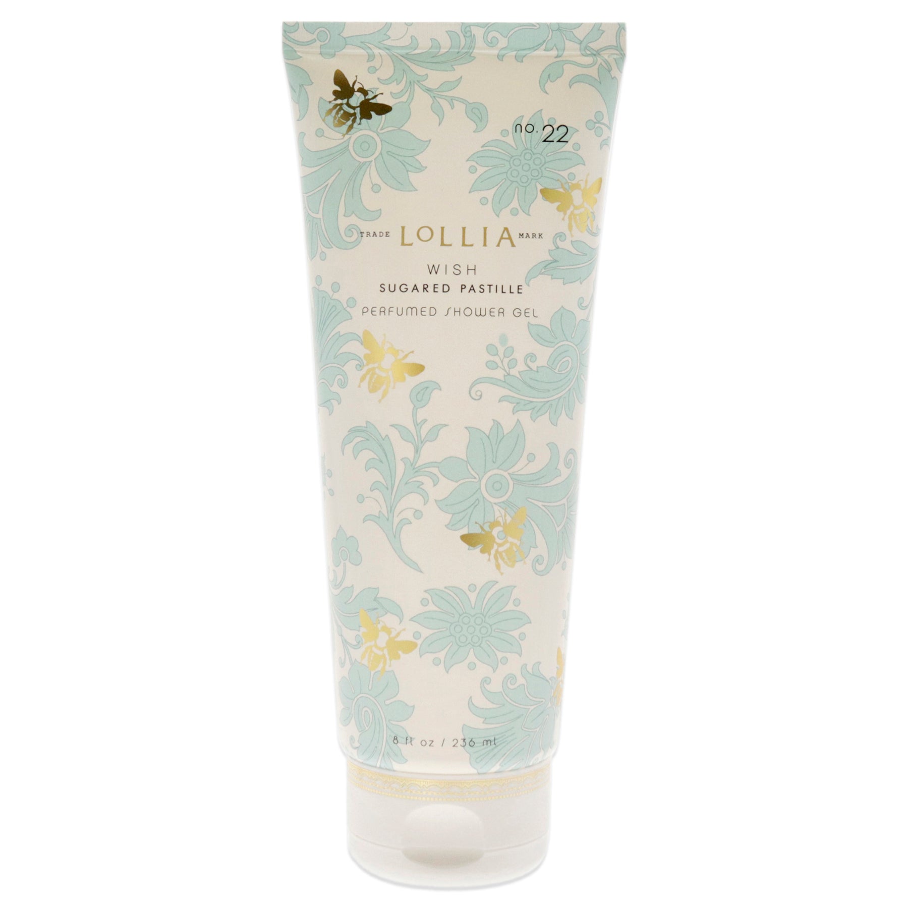 Wish Parfümiertes Duschgel – Sugared Pastille von Lollia für Unisex – 8 oz Duschgel