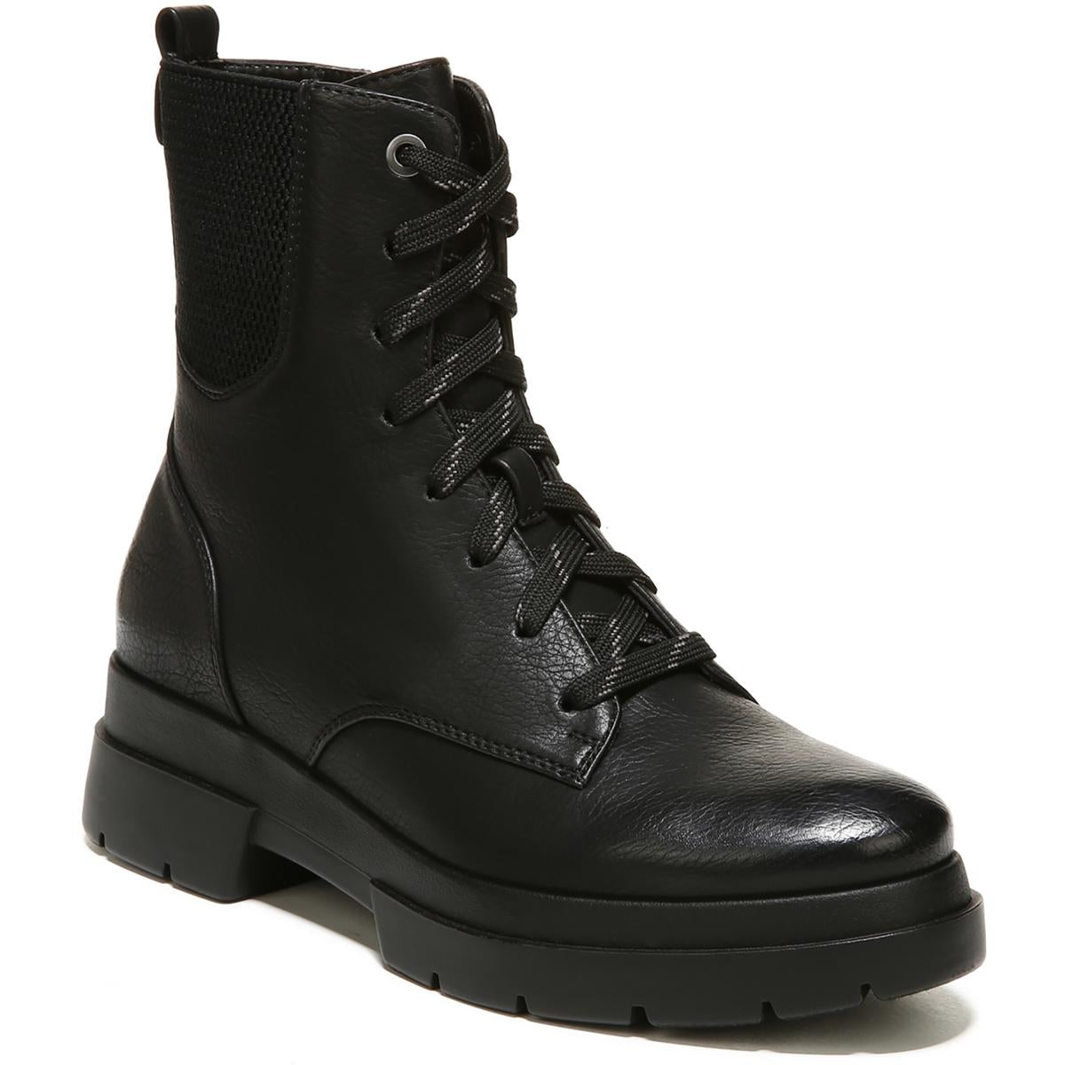 Ozzy Imitat Nubuck Stiefel mit Schnürung