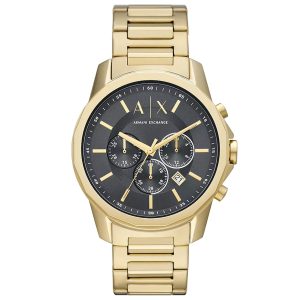 Armani Exchange Herren klassisch Schwarz Dial Uhr