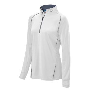 Mizuno Mädchen s comp 1/2 Reißverschluss langen Ärmel Pullover