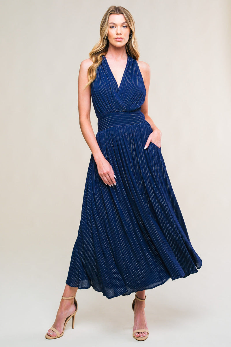 ENCHANTED GARDEN gewebt MIDI Kleid