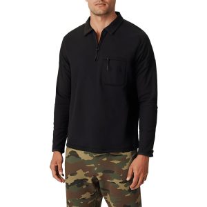 Reißverschluss Pique Polo