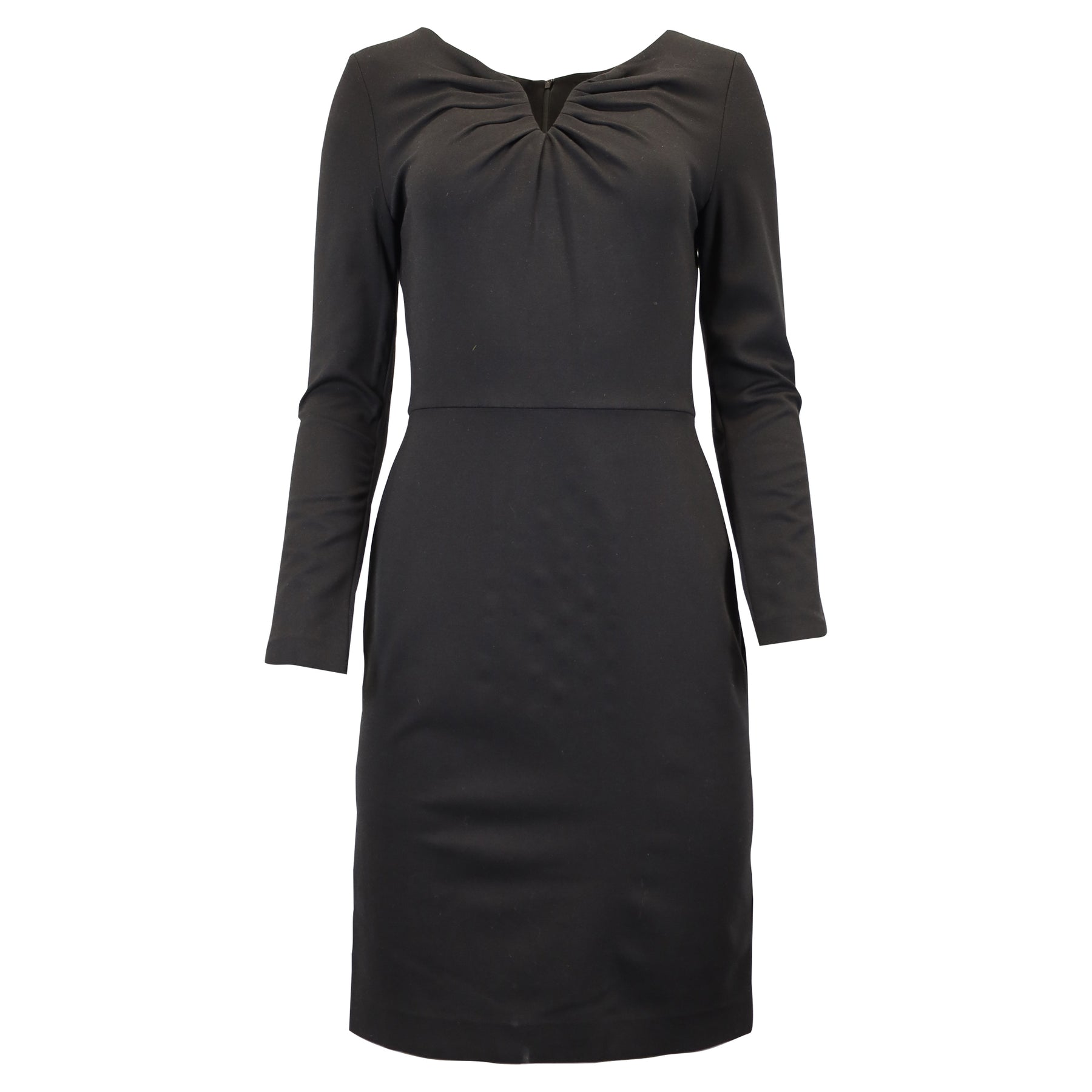 Escada Kleid aus schwarzer Wolle