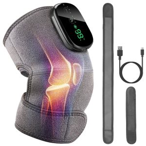 3- in-1 Beheizte Knie Massager & Schulterpolster – 3 Modi zur Schmerzlinderung