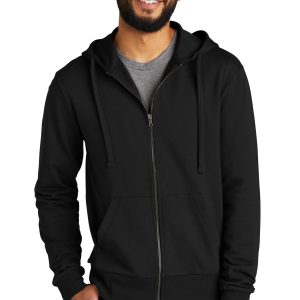Allmade Herren Bio French Terry Kapuzenpullover mit Reißverschluss AL4002