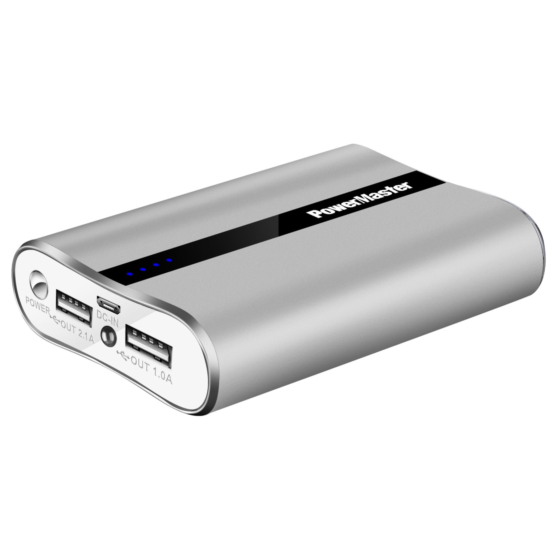 Ultrakompaktes PowerMaster 12000mAh Ladegerät – Dual USB Ports, Schnellladen – Ideal für IOS Phone – 3.1A Ausgang