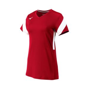 Mizuno Damen Balboa 6 kurze Ärmel Volleyball Trikot