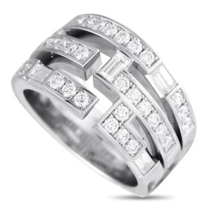Harry Winston Platinum 1.0ct Diamond Band Ring -080724 – HW11 / 7748637491260