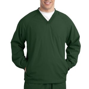 Sport-Tek Tall V-Ausschnitt Raglan-Windshirt – Tall
