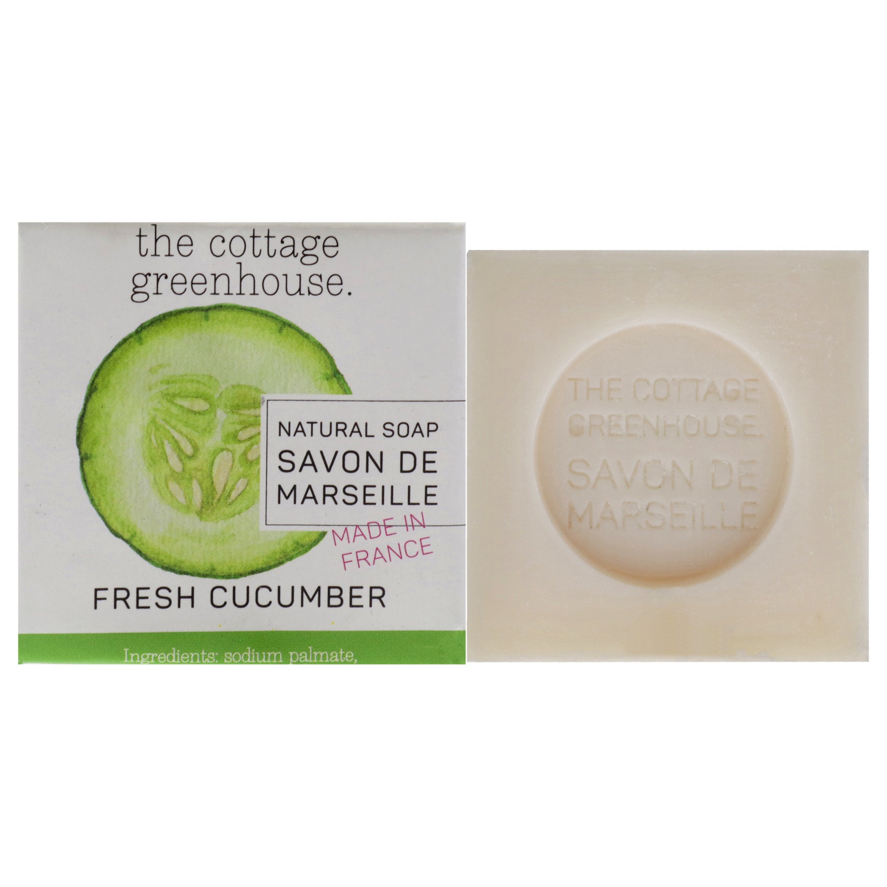 Frische Seife – Gurke von The Cottage Greenhouse für Unisex – 3,5 oz Seife