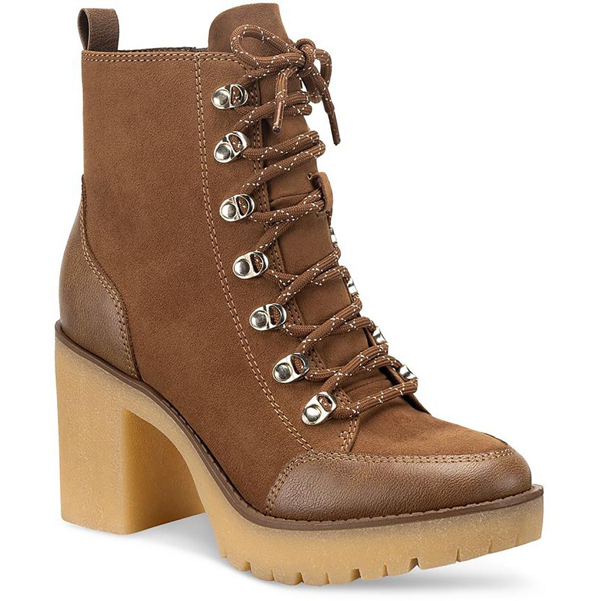 Lennonn Block Heel Stiefeletten Combat & Schnürstiefel