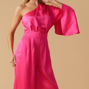 DOWN MEMORY LANE gewebt Satin Overall