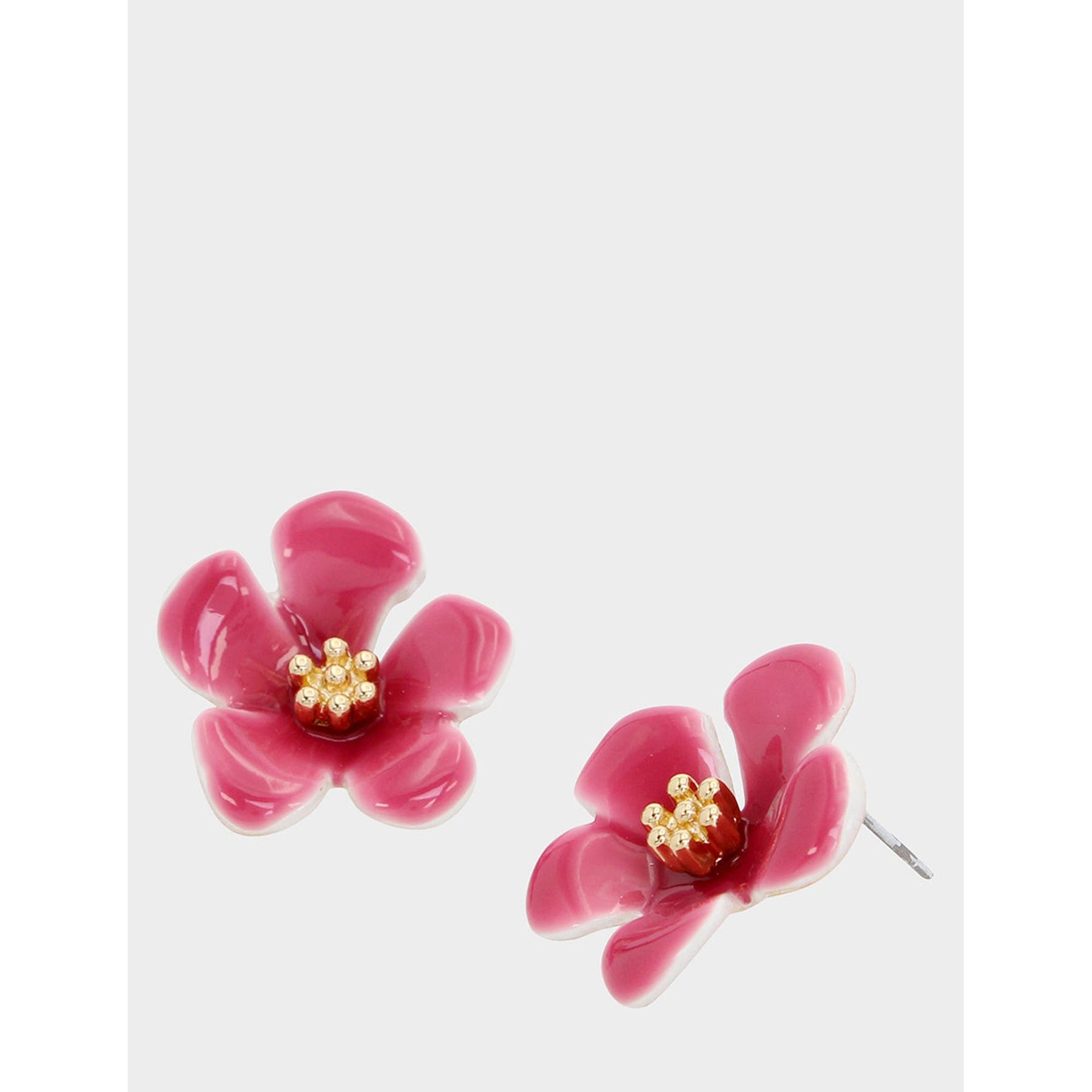 Hola zu lieben Blume Studs Fuchsia