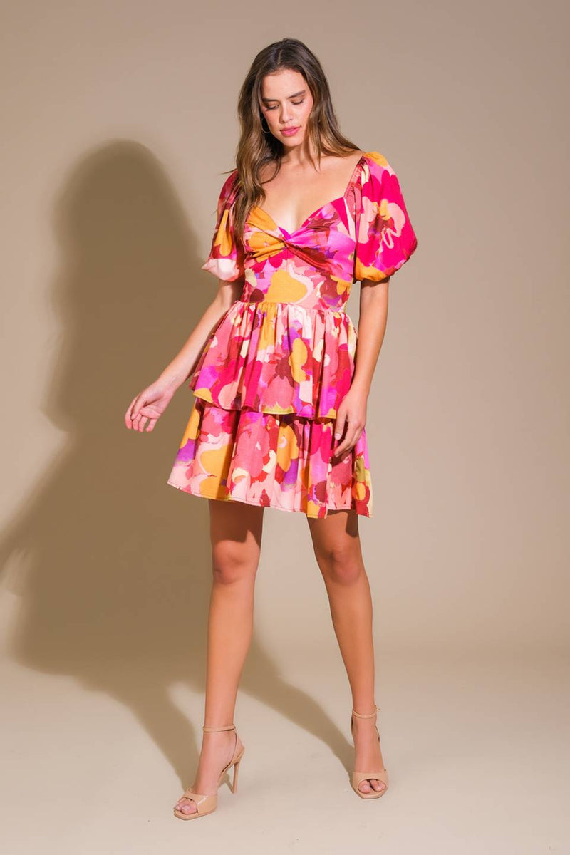 WHIMSICAL SCHÖNHEIT MINI Kleid