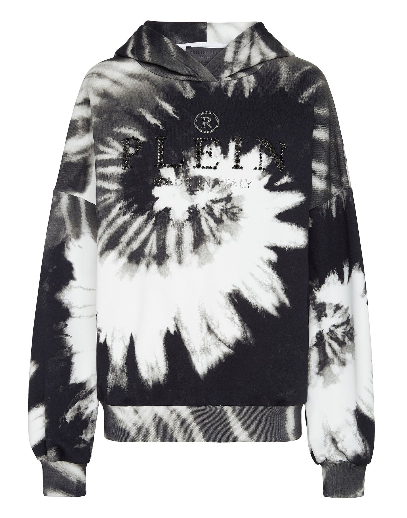 Kapuzenpullover Sweatshirt Krawattenfarbe