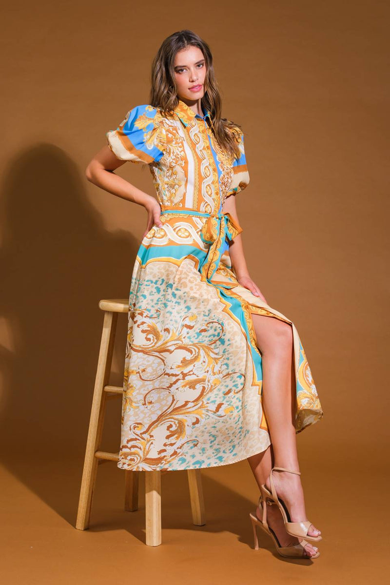 Unglaubwürdig schöne Frau MIDI-KLEID