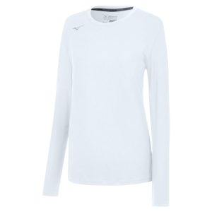 Mizuno Jugend Mädchen s Langarm Angriff Tee