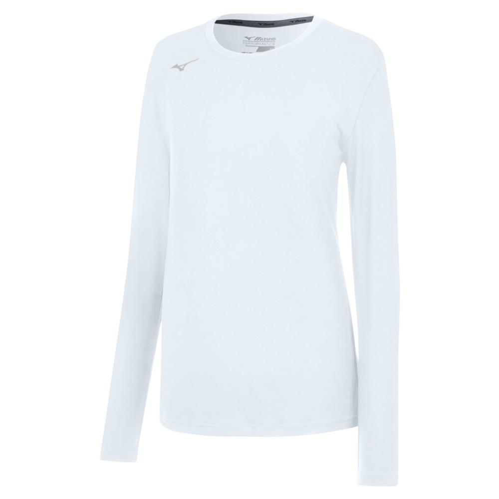 Mizuno Langarm Attack T-Shirt für Mädchen