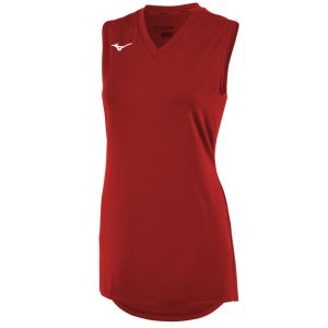 Mizuno Jugend Mädchen ärmellosen V-Ausschnitt Volleyball Jersey