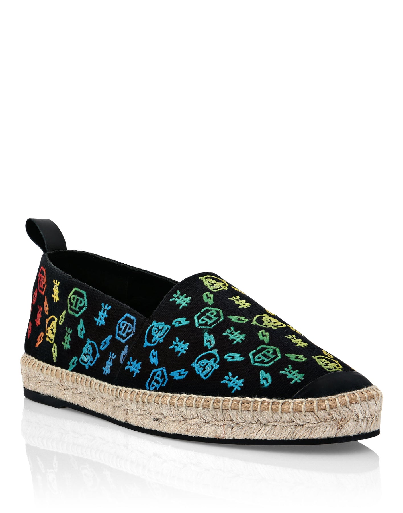 Leinwand Espadrillas Stickerei Monogram