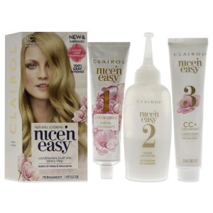 Nice n Easy Permanent Color – 8C Medium Cool Blonde by Clairol for Damen – 1 Anwendung Haarfarbe